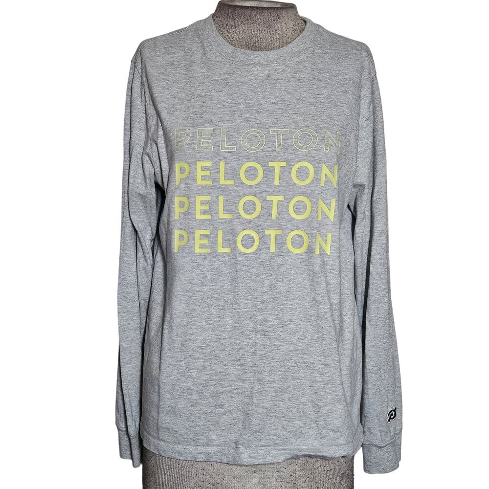 Peloton Cotton Long Sleeve Tee Size Small